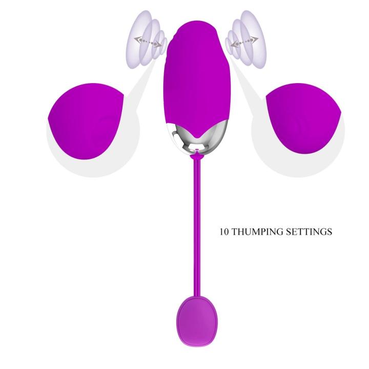 Jajeczko wibrujące z aplikacją 10+10 trybów | Loris.pl