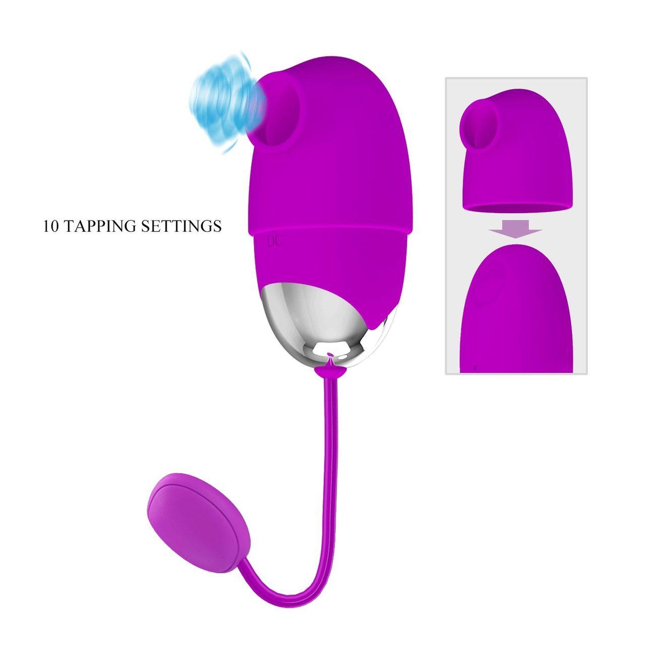 Jajeczko wibrujące z aplikacją 10+10 trybów | Loris.pl