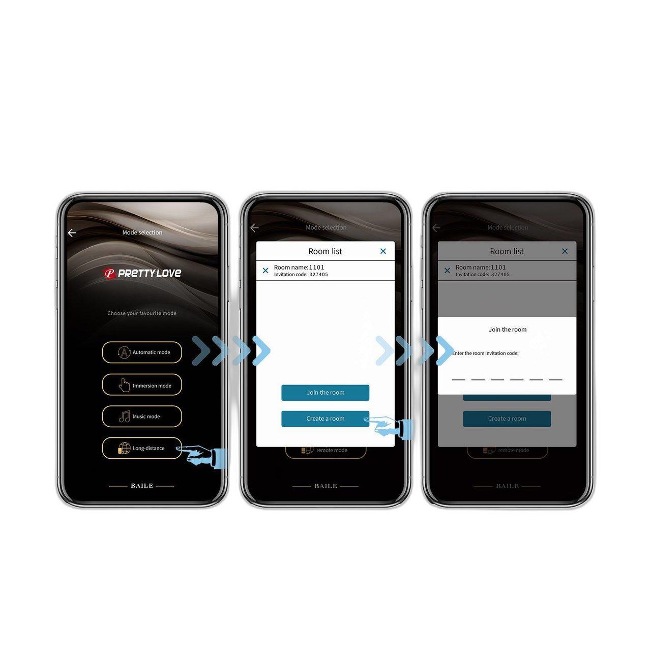 Wibrujące jajeczko z aplikacją i sterowaniem na odległość | 12 trybów