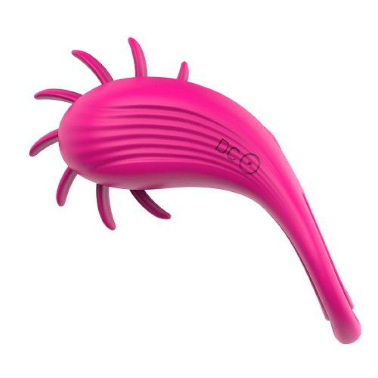 Podwójny pierścień erekcyjny z wibracją i stymulacją łechtaczki | Loris.pl