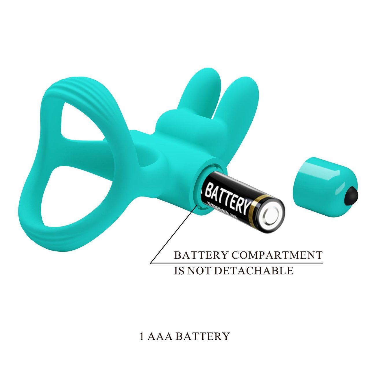 Podwójny pierścień erekcyjny z wibracjami 10 trybów | Loris.pl