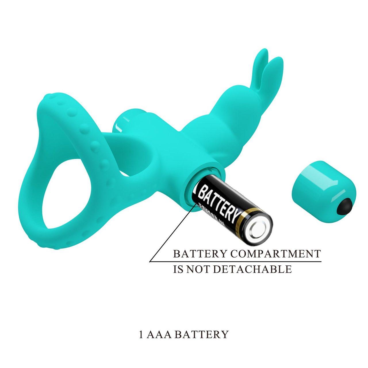 Wibrujący pierścień erekcyjny z króliczkiem 10 trybów | Loris.pl