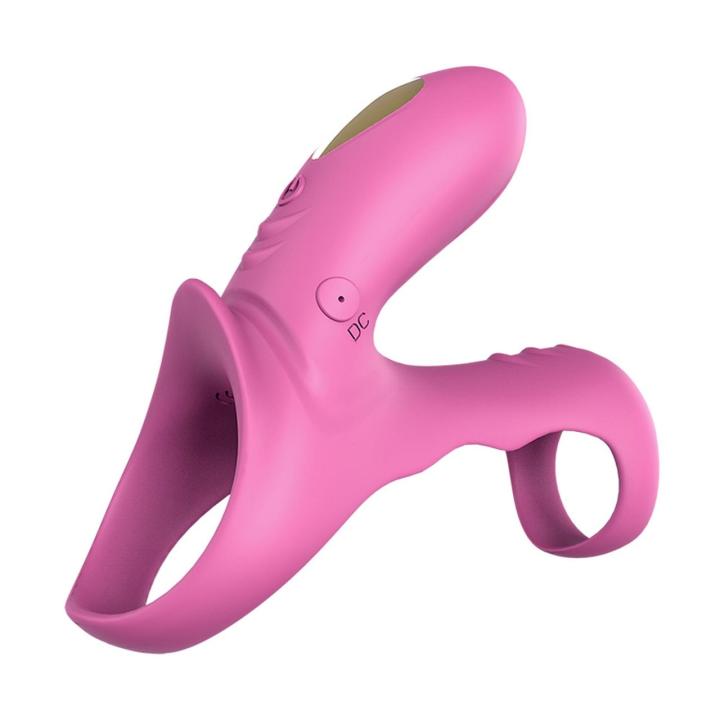 Podwójny pierścień wibracyjny z pilotem – 9×9 trybów, wodoodporny