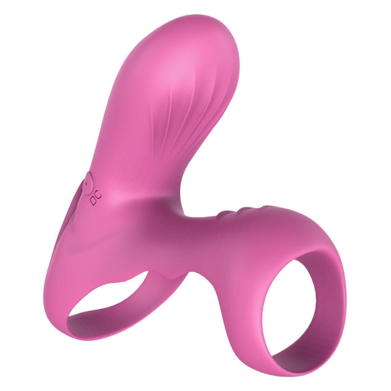 Podwójny pierścień wibracyjny z pilotem – 9×9 trybów, wodoodporny