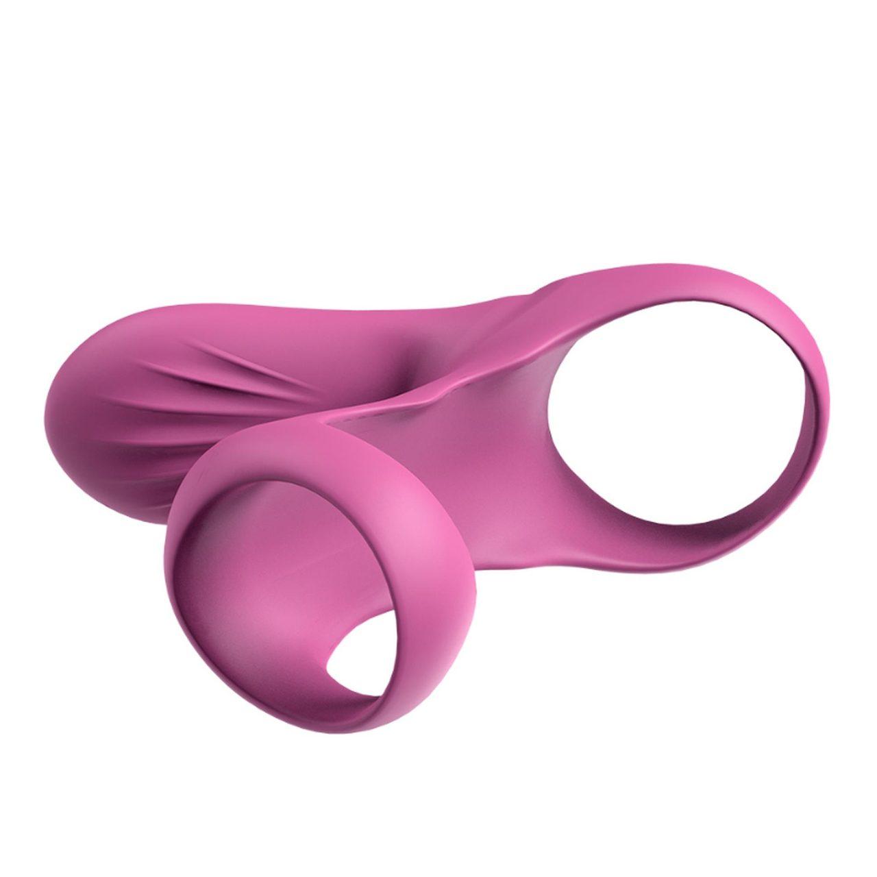 Podwójny pierścień wibracyjny z pilotem – 9×9 trybów, wodoodporny