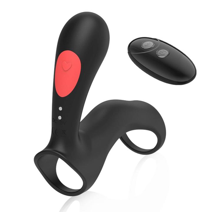 Podwójny pierścień wibracyjny z pilotem – 7 trybów, IPX7 | Loris.pl
