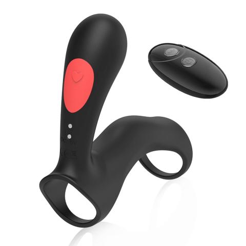 Podwójny pierścień wibracyjny z pilotem – 7 trybów, IPX7