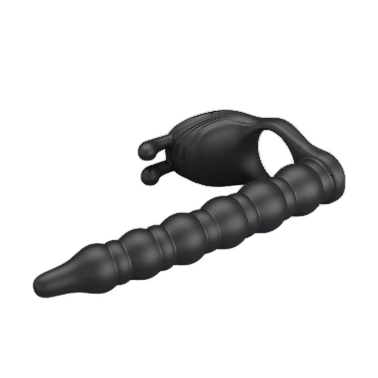 Wibrujący pierścień na penisa z wypustką i 7 trybami | Loris.pl