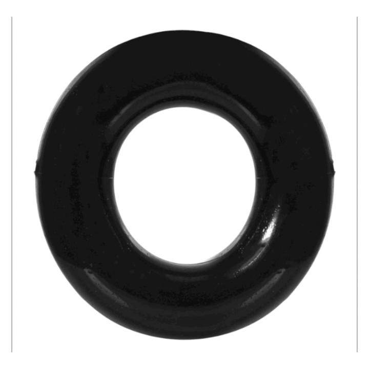 Pierścienie erekcyjne bez wibracji 2 szt. 3,5 cm czarny i przezroczysty | Loris.pl