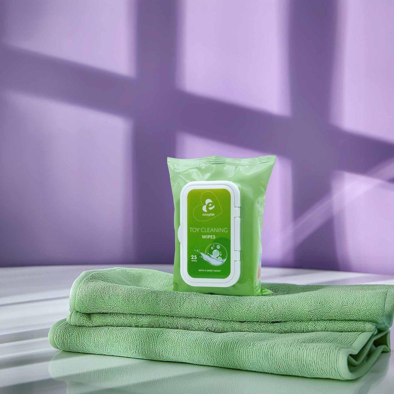 Chusteczki do czyszczenia zabawek erotycznych 25 szt. | Loris.pl