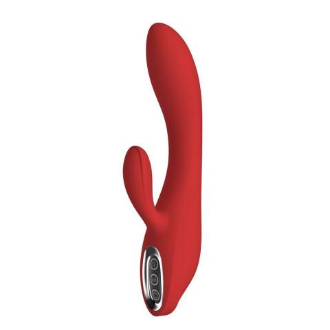 Wibrator króliczek 20,8 cm z 2 silnikami | Silikonowy, IPX7, USB