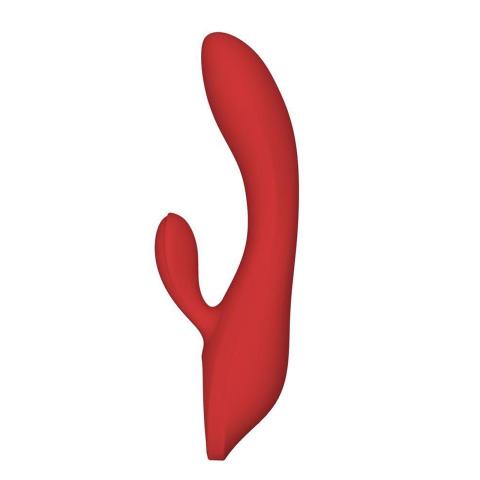 Wibrator króliczek 20,8 cm z 2 silnikami | Silikonowy, IPX7, USB