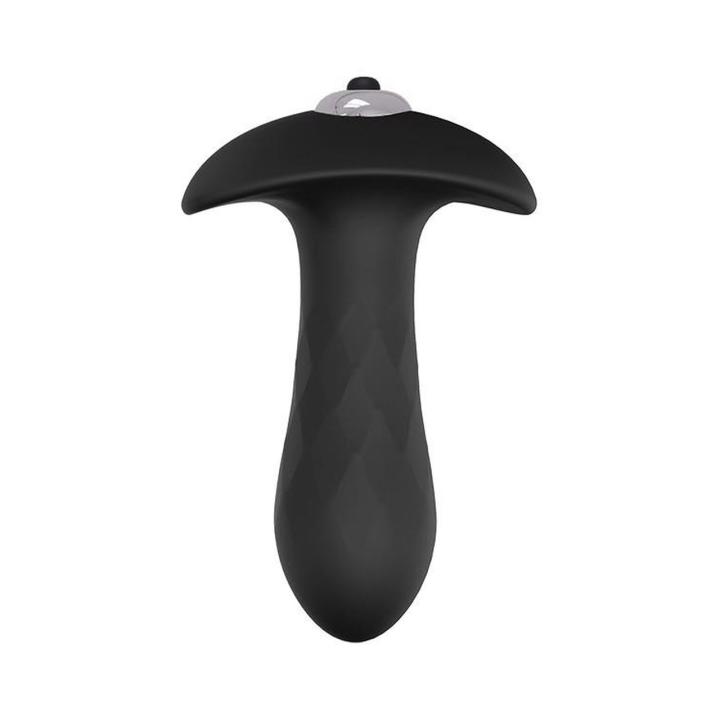 Wibrujący plug analny 1 tryb – ozdobne zakończenie | Loris.pl