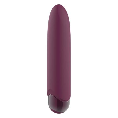 Mini wibrator bullet 10,5 cm – silikon, 3 prędkości, 4 rytmy, IPX6