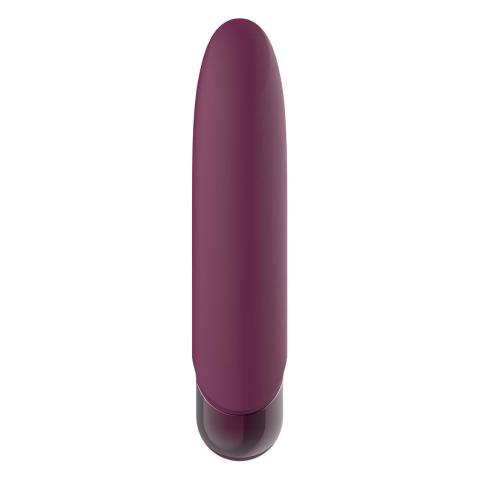 Mini wibrator bullet 10,5 cm – silikon, 3 prędkości, 4 rytmy, IPX6