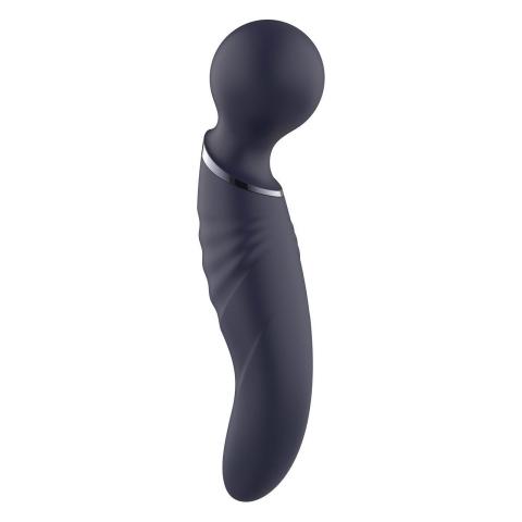 Podwójny masażer wibracyjny 2w1 wand + punkt g | ładowanie usb