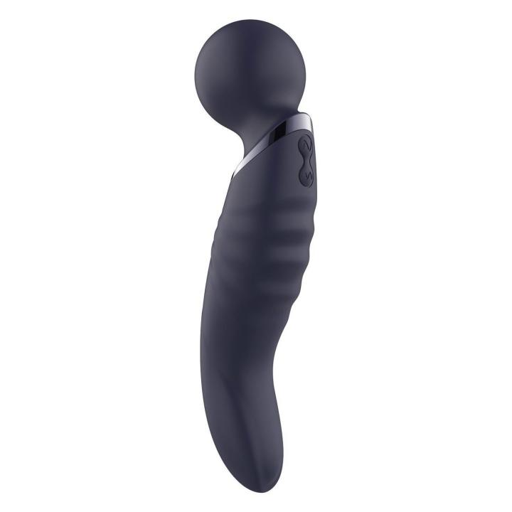 Podwójny masażer wibracyjny 2w1 wand + punkt g | ładowanie usb