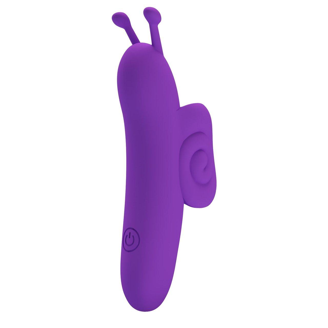 Wibrator na palec z wypustkami 10 trybów | ładowanie USB i pamięć - Loris.pl