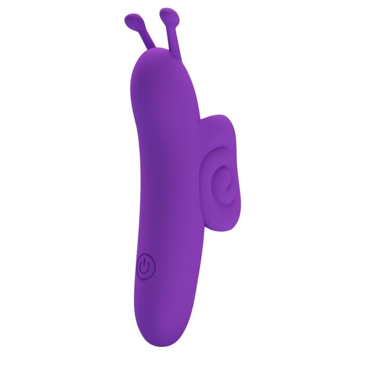 Wibrator na palec z wypustkami 10 trybów | ładowanie USB i pamięć