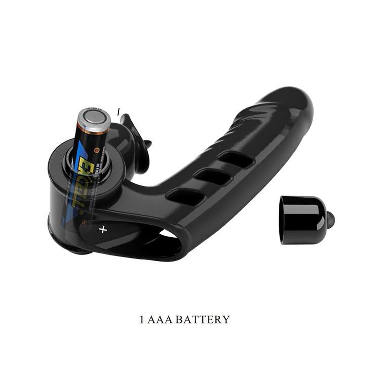 Wibrująca nakładka na palce z 10 trybami | Silikon | Loris.pl