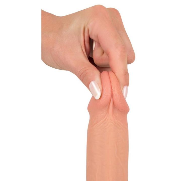Realistyczne dildo z przyssawką 21,7 cm – silikon płynny