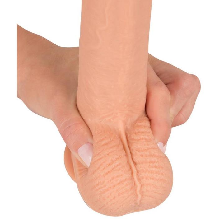 Realistyczne dildo z przyssawką 21,7 cm – silikon płynny