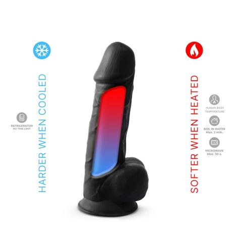 Realistyczne dildo silikonowe 21,6 cm z przyssawką i do uprzęży