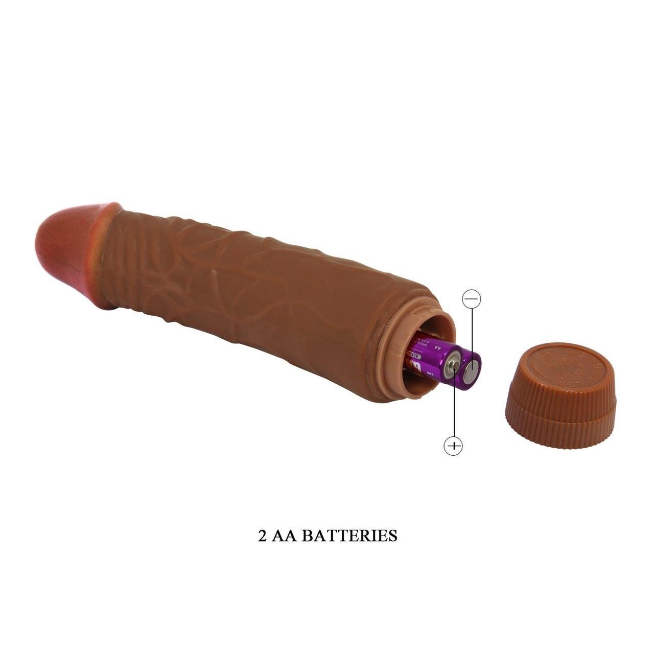 Realistyczne dildo wibrujące 19 cm – wielostopniowa wibracja | Loris.pl