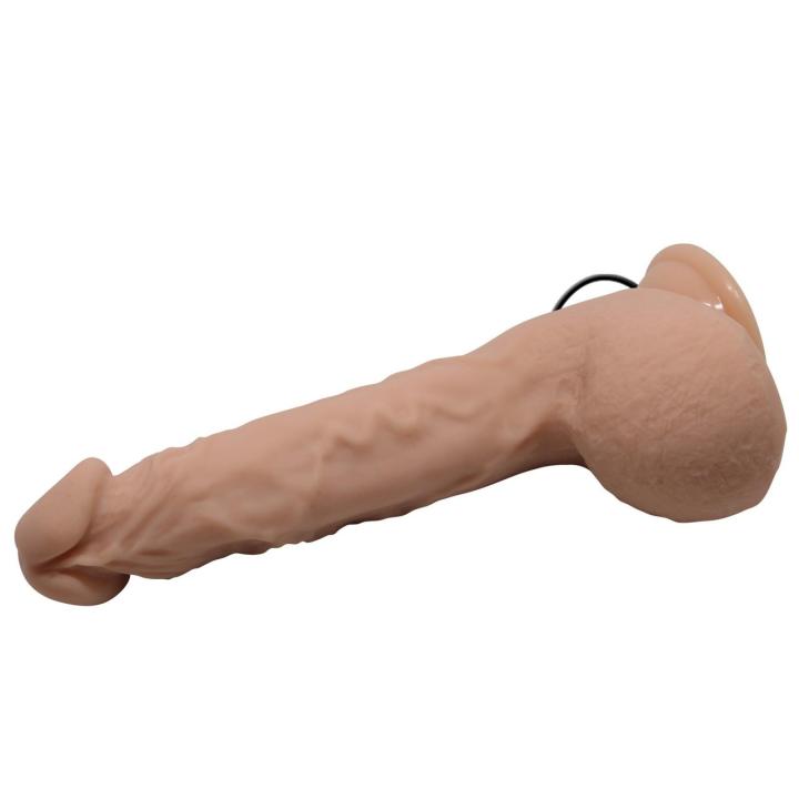 Realistyczne dildo wibrujące z przyssawką 24,9 cm