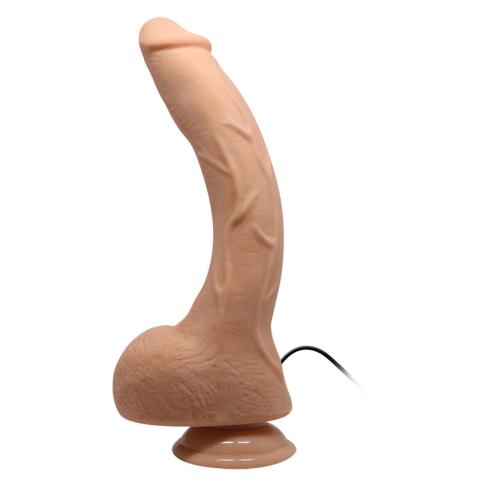 Realistyczne dildo z przyssawką 26,9 cm i wibracjami