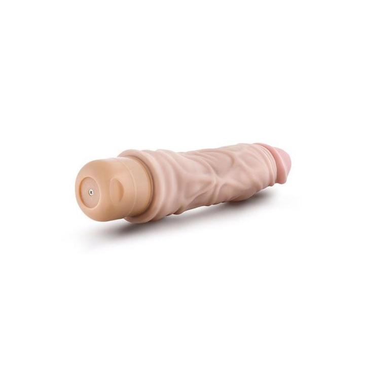 Realistyczny wibrator 25,0 cm cielisty – mocne wibracje i wodoodporność