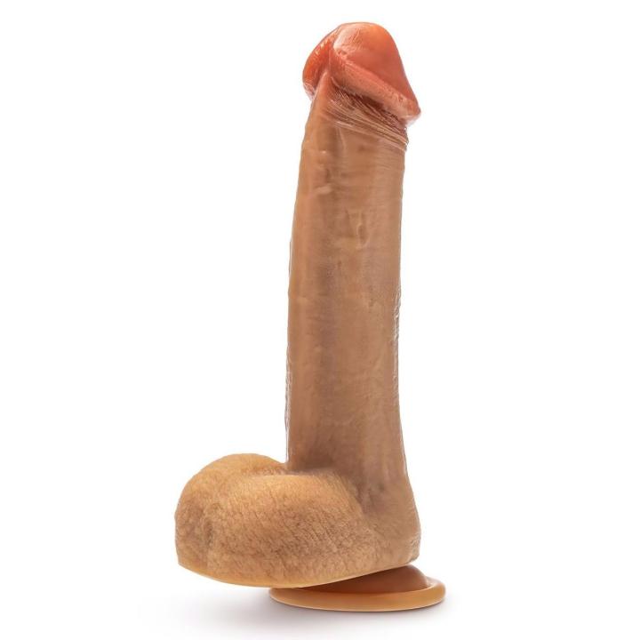 Realistyczne dildo z ruchem posuwistym i pilotem 21,6 cm