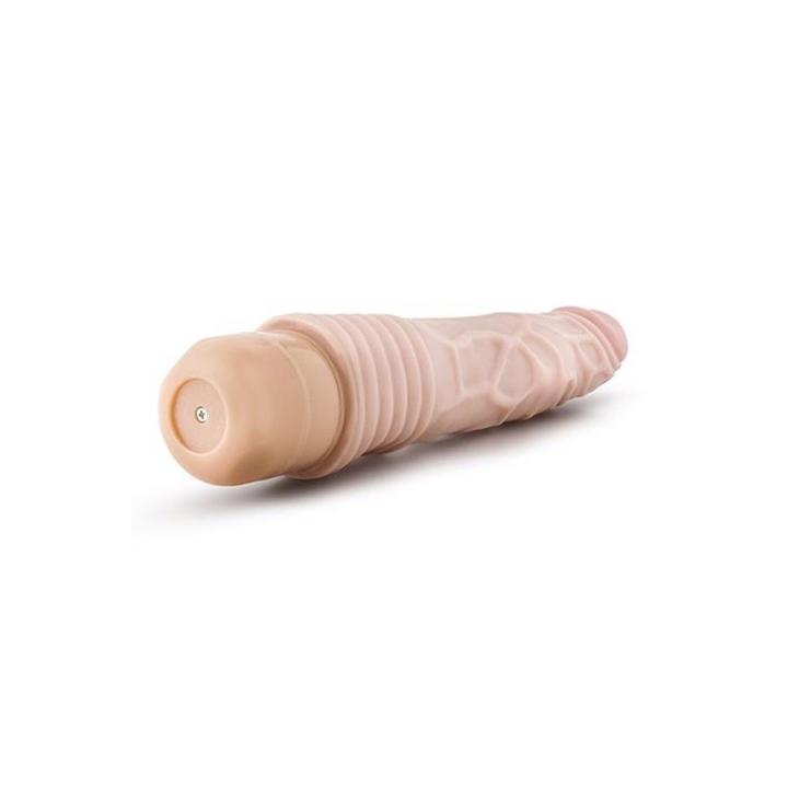 Realistyczny wibrator 22,8 cm z regulacją wibracji i żyłkowaniem