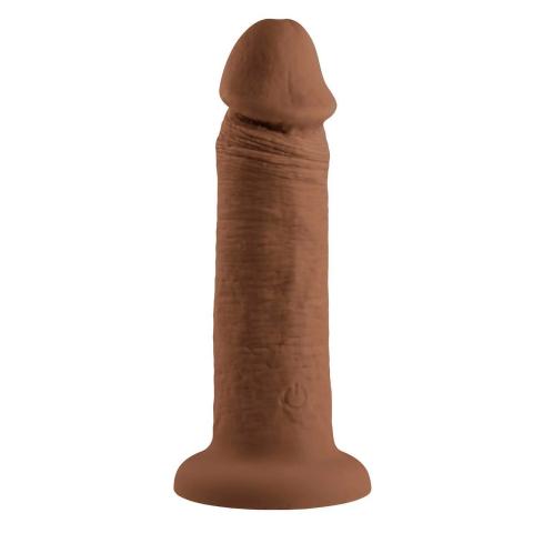 Realistyczny dildo wibrujący z przyssawką 15,2 cm | 10 trybów