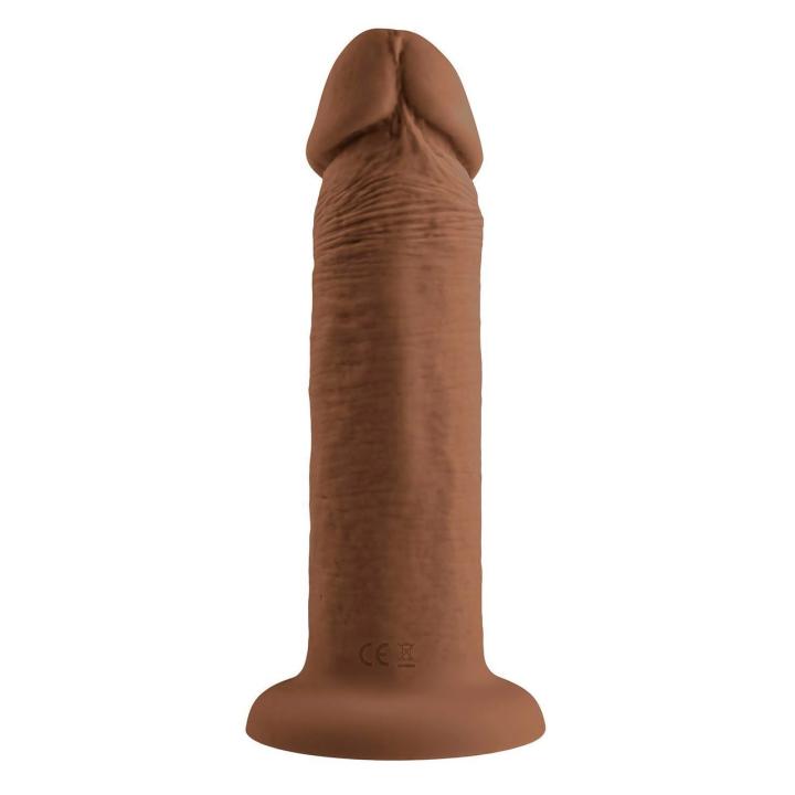 Realistyczny dildo wibrujący z przyssawką 15,2 cm | 10 trybów