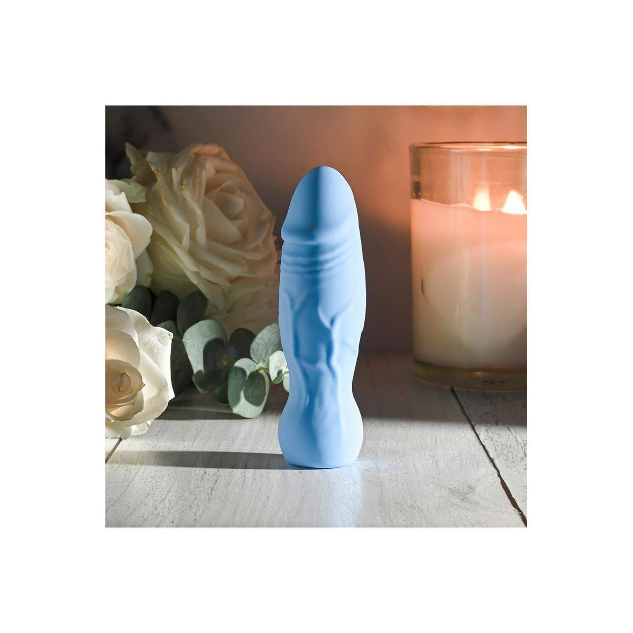 Realistyczny mini wibrator silikonowy 10,1 cm USB | 11 trybów | Loris.pl