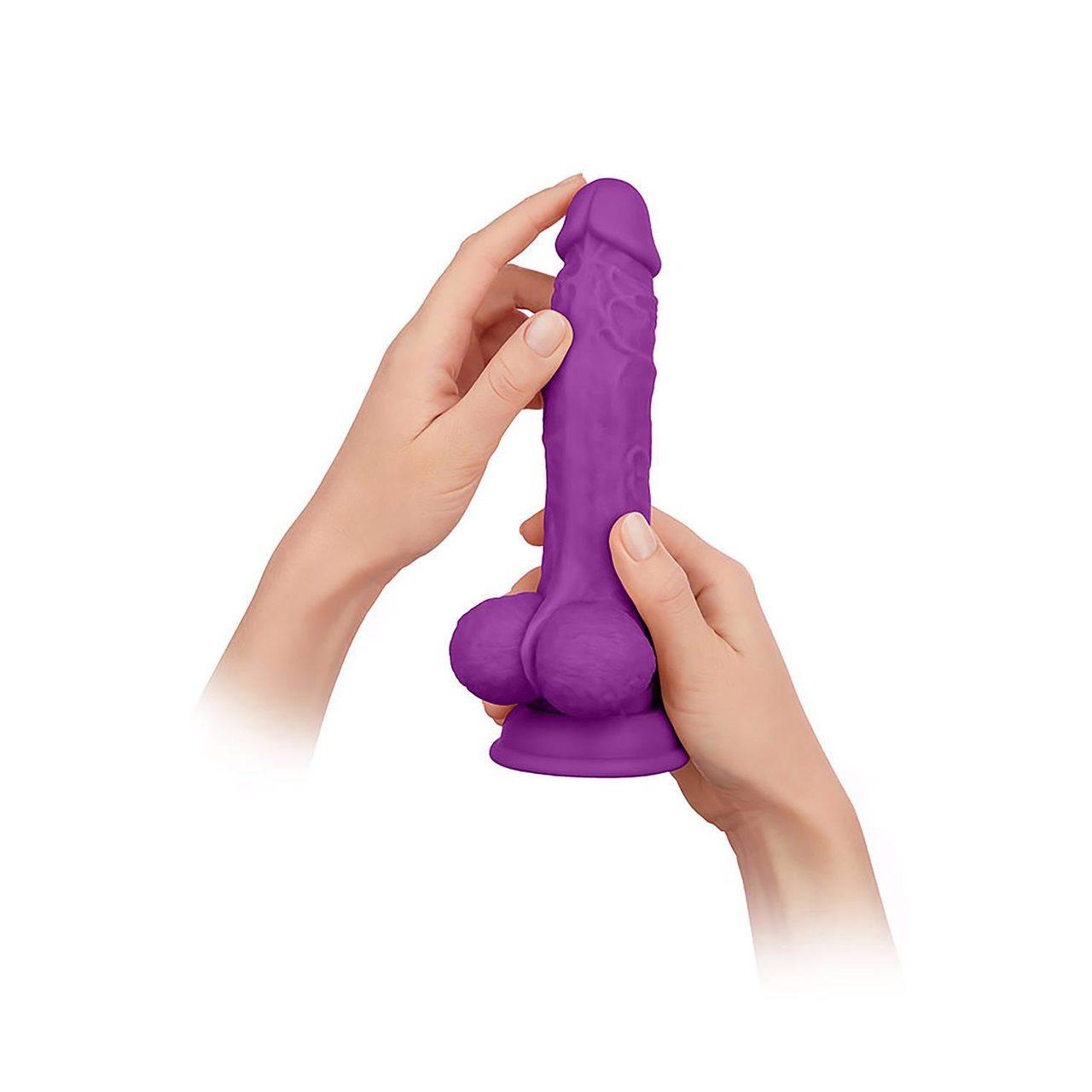 Realistyczny wibrator rotacyjny 360° z pilotem i przyssawką 20,6 cm