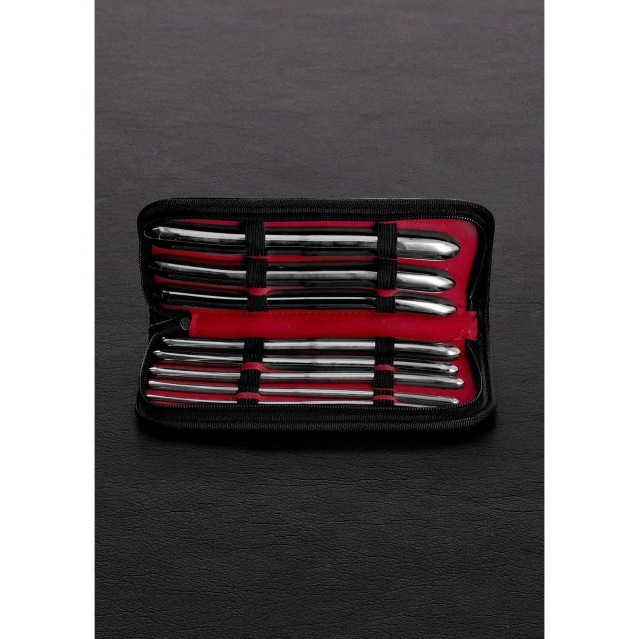 Zestaw rozszerzadeł stalowych 8 szt. z etui | Stopniowa dilatacja | Loris.pl