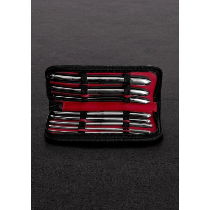 Zestaw rozszerzadeł stalowych 8 szt. z etui | Stopniowa dilatacja | Loris.pl