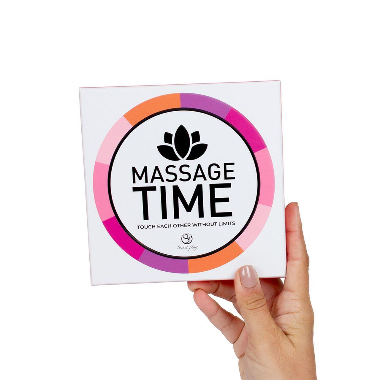 Gra erotyczna dla par z kartami masażu i kostką | Loris.pl