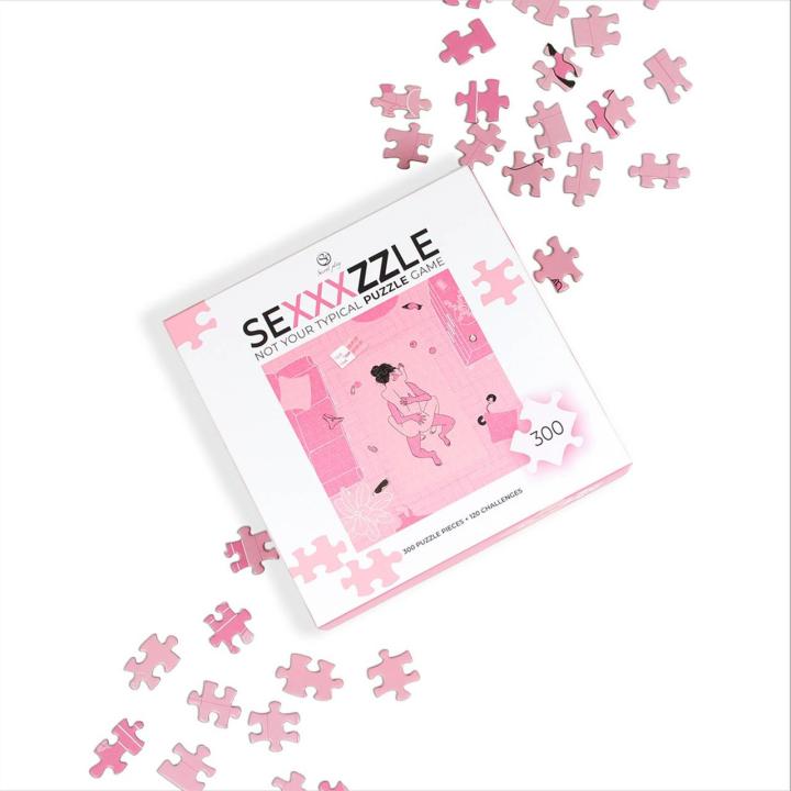 Gra erotyczna dla par 2w1 – puzzle 300 el. z wyzwaniami