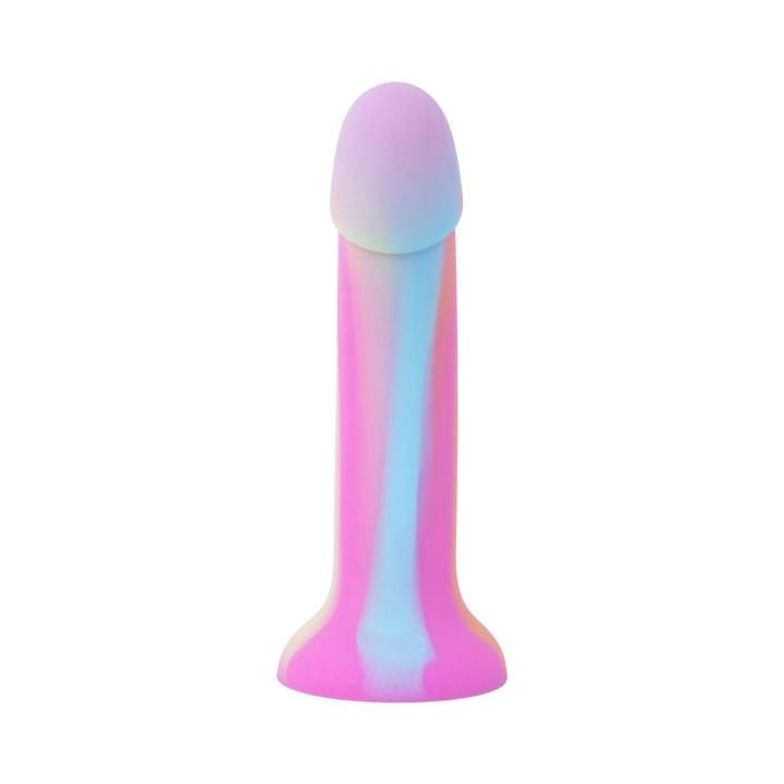 Różowe dildo silikonowe świecące w ciemności
