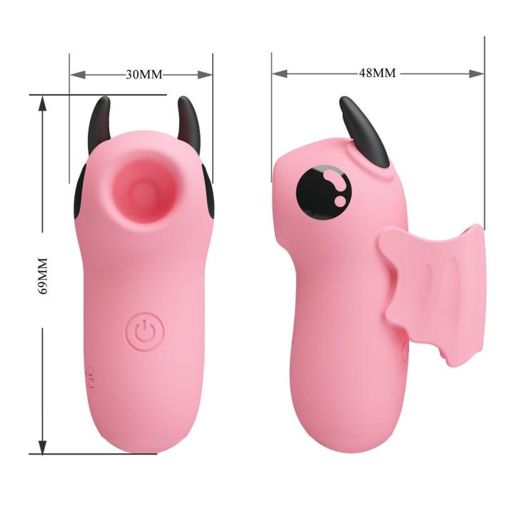 Mini stymulator na palec 10 trybów + E-stim