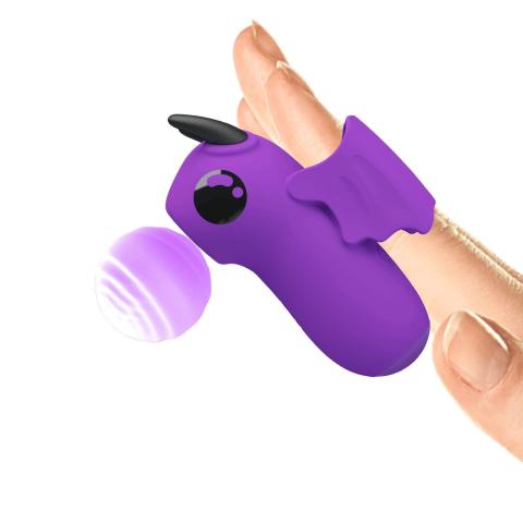 Stymulator na palec z 10 trybami i e-stim