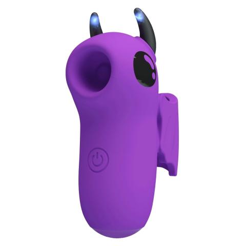 Stymulator na palec z 10 trybami i e-stim