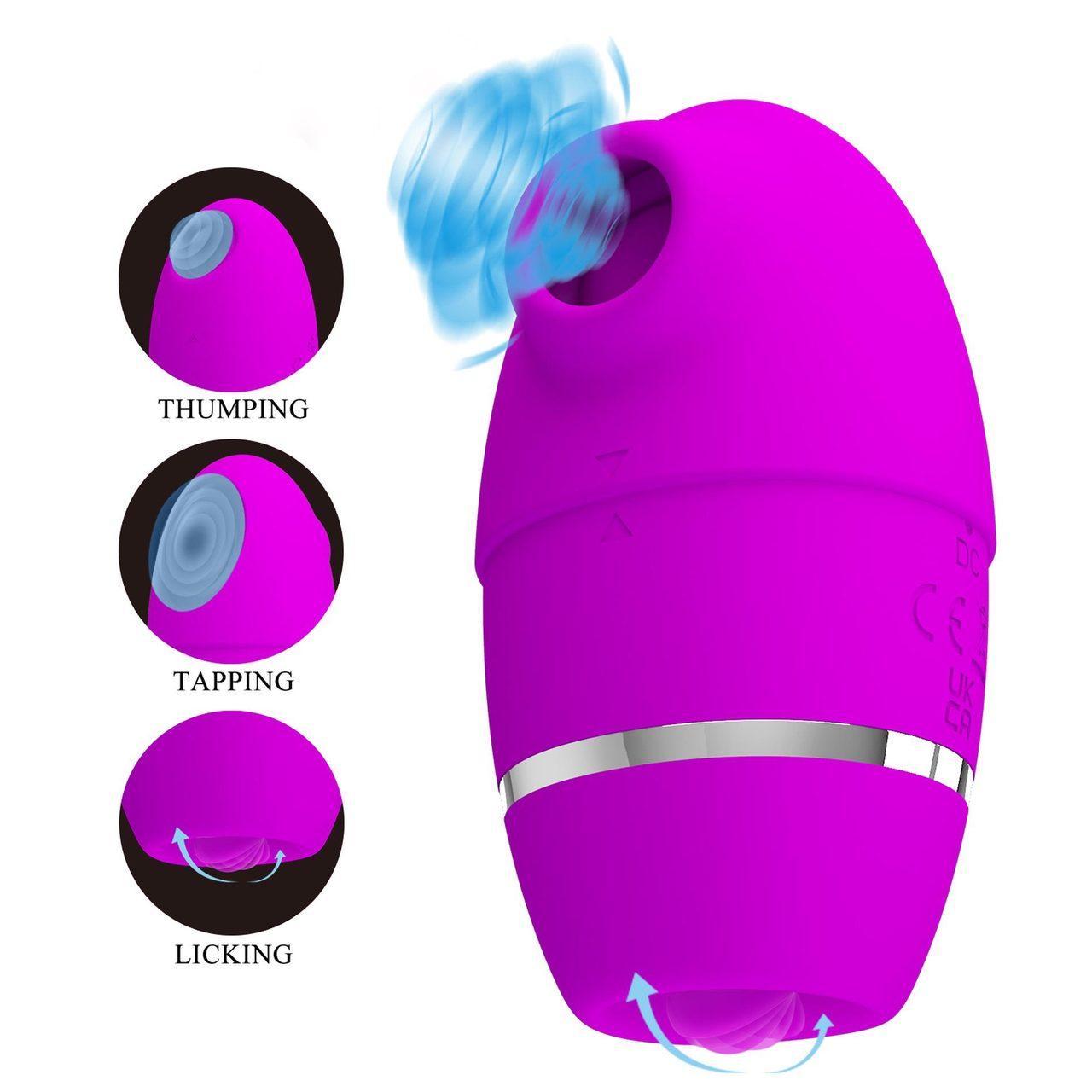 Wibrator dla par sterowany telefonem | Silikonowy, 12 trybów, USB, wodoodporny