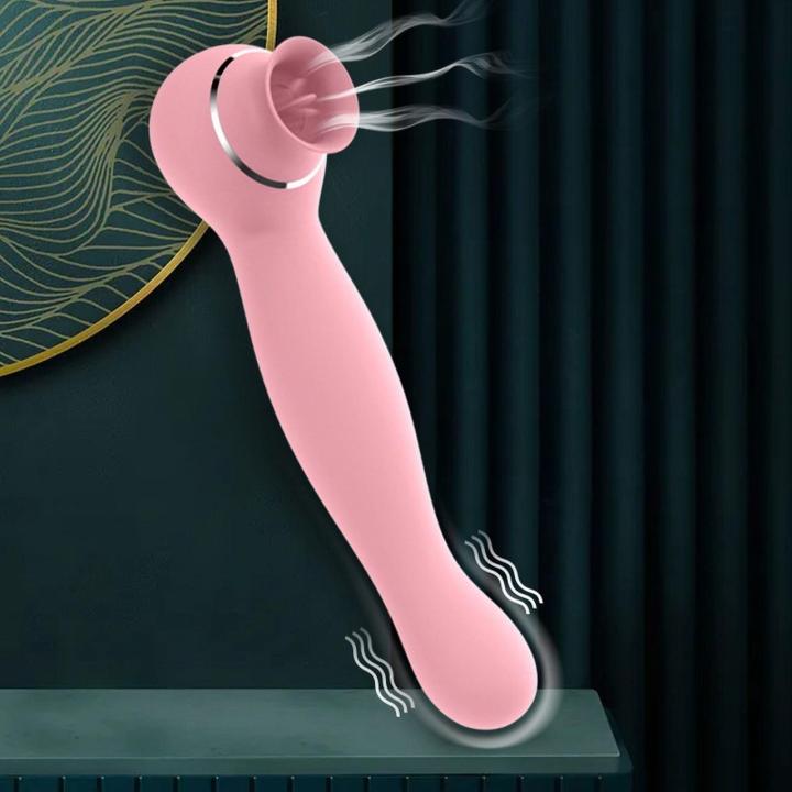 Stymulator łechtaczki USB z ssaniem i 9 wibracjami