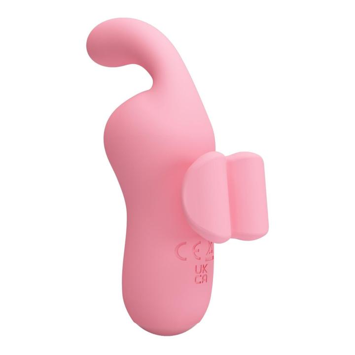 Palcowy stymulator łechtaczki 10 wibracji i 10 stukania