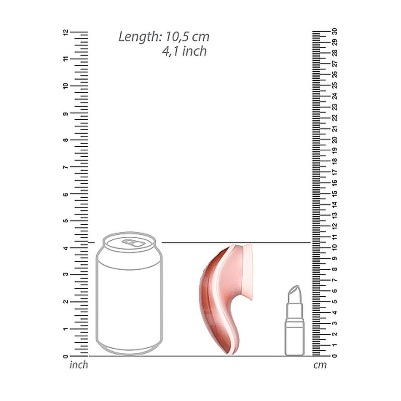 Stymulator łechtaczki z ssaniem i wibracjami IP67 – różowy | Loris.pl