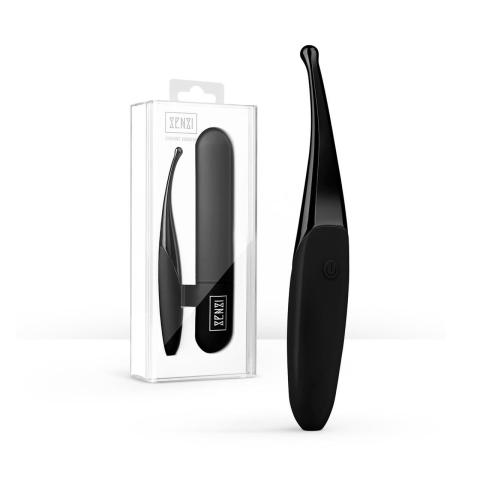 Wodoodporny stymulator punktowy 14,7 cm USB | 12 trybów, etui